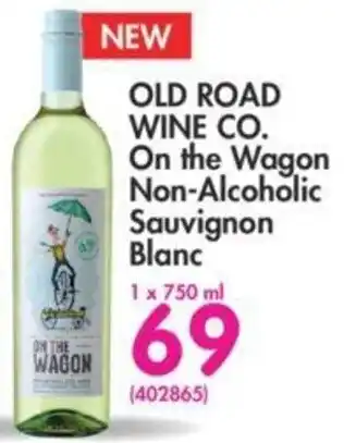Old Road Wine Co. On The Wagon 750ml