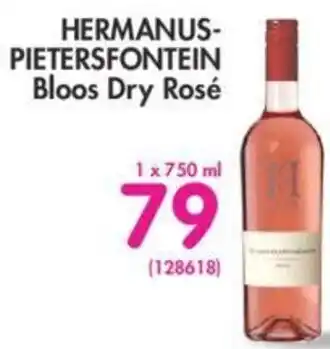 Makro’s liquor Hermanus Pietersfontein Bloos Dry Rosé 750ml offer