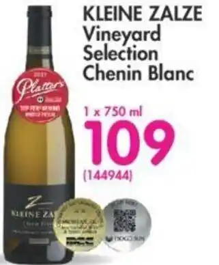 Makro’s liquor Kleine Zalze Vineyard Selection Chenin Blanc 750ml offer