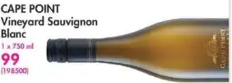Makro’s liquor Cape Point Vineyard Sauvignon Blanc 750ml offer