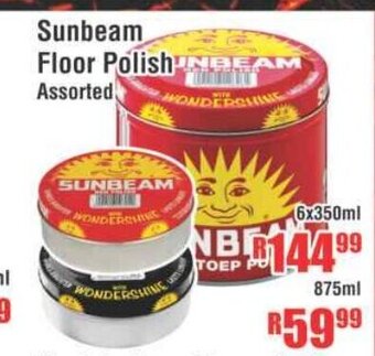 Devland Cash And Carry Sunbeam Floor Polish Assorted 6x350ml offer