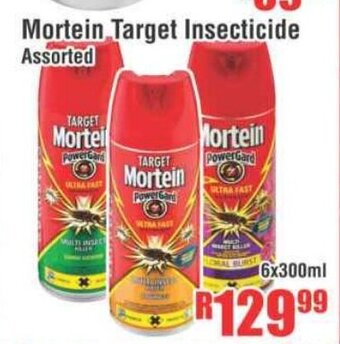 Devland Cash And Carry Mortein Target Insecticide Assorted 6x300ml offer