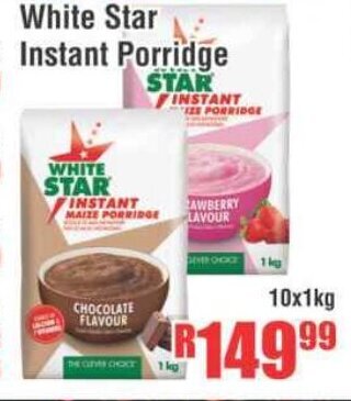 Devland Cash And Carry White Star Instant Porridge 10x1kg offer