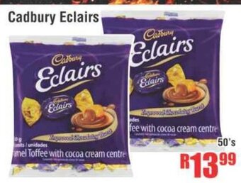 Devland Cash And Carry Cadbury Eclairs 50's offer