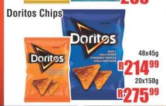 Devland Cash And Carry Doritos Chips 48x45g offer