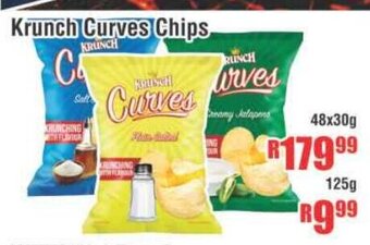 Devland Cash And Carry Krunch Curves Chips 48x30g offer