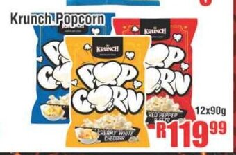 Devland Cash And Carry Krunch Popcorns 12x90g offer