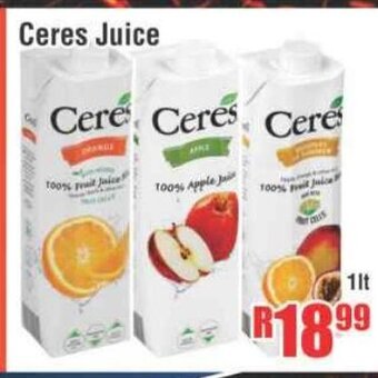 Devland Cash And Carry Ceres Juice 1lt offer