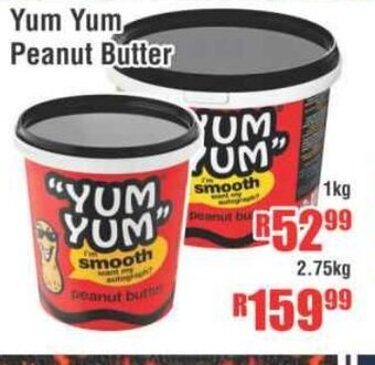 Devland Cash And Carry Yum Yum Peanut Butter 1kg offer