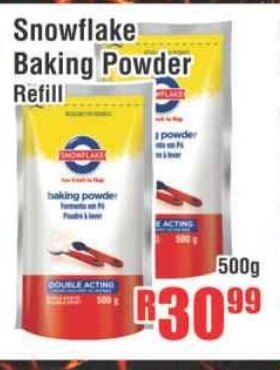 Snowflake Baking Powder Refill 500g