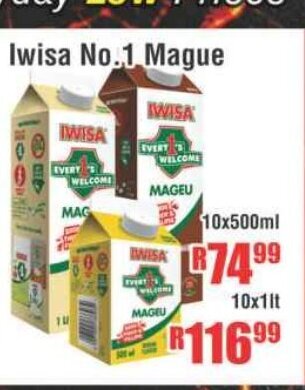 Iwisa No.1 Mague 10x500ml