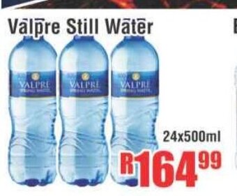 Devland Cash And Carry Valpre Still Water 24x500ml offer
