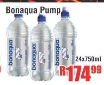 Bonaqua Pump 24x750ml