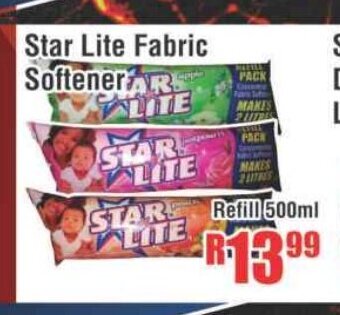 Devland Cash And Carry Star Lite Fabric Softener Refill 500ml offer