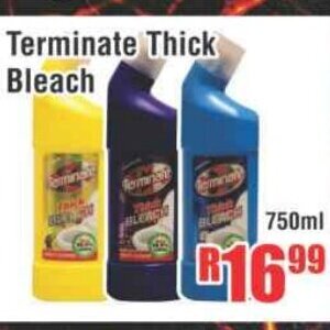Devland Cash And Carry Terminate Thick Bleach 750ml offer