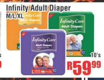 Devland Cash And Carry Infinity Adult Diaper 10's offer