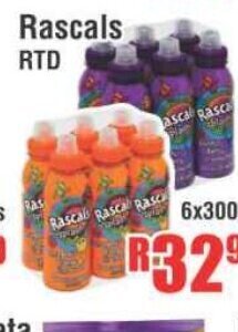 Rascals RTD 6x300ml