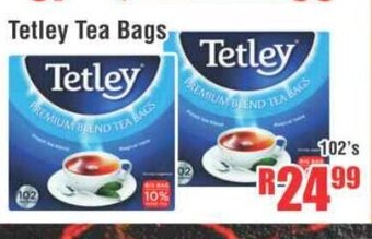 Devland Cash And Carry Tetley Tea Bags 102's offer