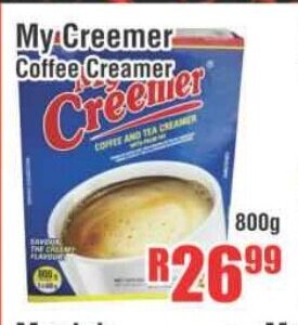 Devland Cash And Carry My Creamer Coffee Creamer 800g offer