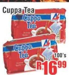 Devland Cash And Carry Cuppa Tea 100's offer