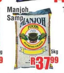 Devland Cash And Carry Manjoh Samp 5kg offer
