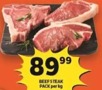 Shoprite Beef Steak offer