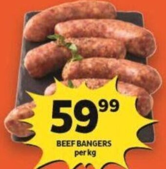Shoprite Beef Bangers offer