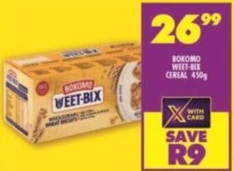 Shoprite Bokomo Weet-Bix 450g offer