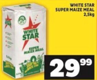 Shoprite White Star Super Maize Meal 2,5kg offer