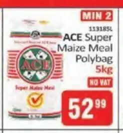KitKat Cash and Carry Ace Super Maíze Meal polybag 5kg offer