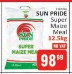KitKat Cash and Carry Sun Pride Super Maize Meal 12.5kg offer