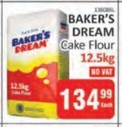 KitKat Cash and Carry Baker's Dream Cake Flour 12.5kg offer