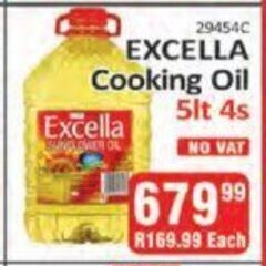 KitKat Cash and Carry Excella Cooking Oil 5lt - 4s offer