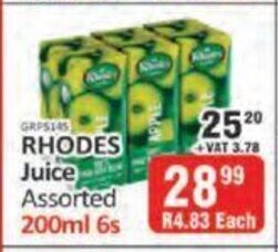 KitKat Cash and Carry Rhodes Juice assorted 200ml - 6s offer