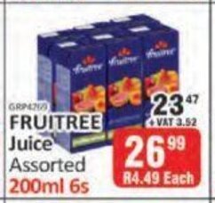 KitKat Cash and Carry Fruitree Juice assorted 200ml - 6s offer