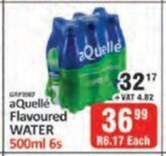KitKat Cash and Carry Aquellé Flavoured Water 500ml - 6s offer