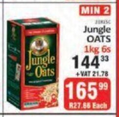 KitKat Cash and Carry Jungle Oats 1kg - 6s offer