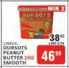 Dursots Peanut Butter 1kg