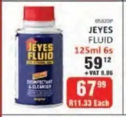 KitKat Cash and Carry Jeyes Fluid 125ml - 6s offer