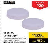 Builders Warehouse Lightworx 18w led ceiling light-each offer
