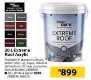 Builders Warehouse Fired earth extreme roof acrylic-20l offer