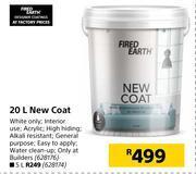 Builders Warehouse Fired earth new coat-20l offer