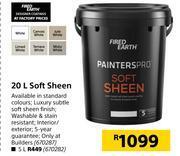 Builders Warehouse Fired earth soft sheen-20l offer