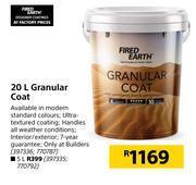 Builders Warehouse Fired earth granular coat-20l offer