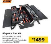 Builders Warehouse Grip 86 piece tool kit offer