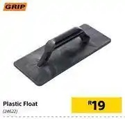 Builders Warehouse Grip plastic float offer