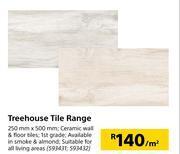 Builders Warehouse Treehouse tile range-250mm x 500mm-per sqm offer