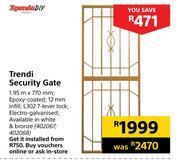 Xpanda diy trendi security gate