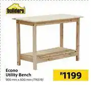 Builders Warehouse Builders econo utility bench 900mm x 600mm offer