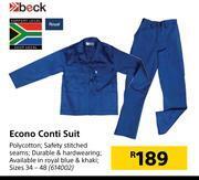 Builders Warehouse Beck econo conti suit offer